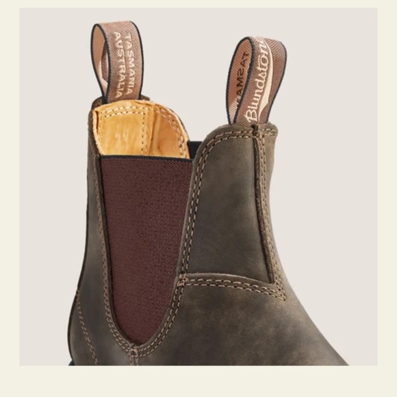 NWT Blundstone Classic Chelsea Boot 585 Rustic Brown - Picture 4 of 6